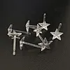 Hypoallergenic Rubber Earrings Stud Posts